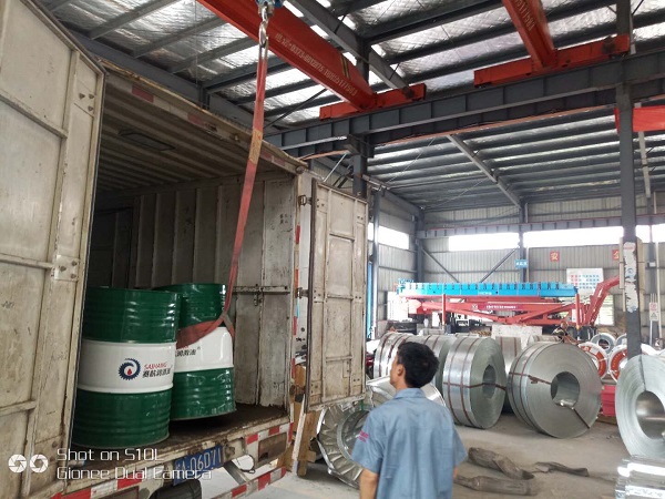 合肥金蘇建筑采購我司賽航抗磨液壓油